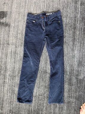 Crewcuts Boy’s 8 Corduroy Pants - Navy Blue